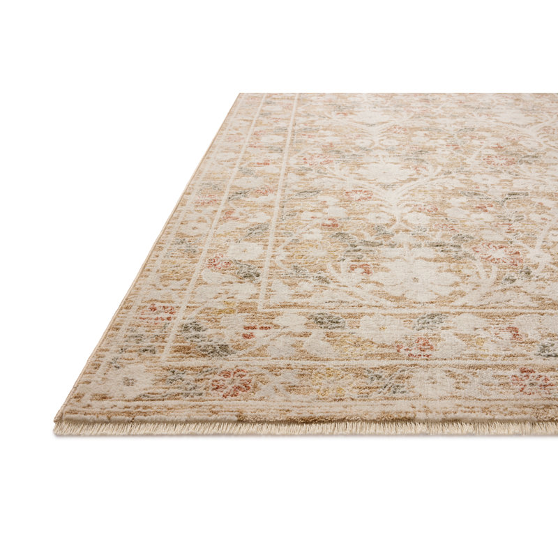 Loloi Clarisse Sand / Multi Area Rug, Rectangle 6'3" x 9'6"