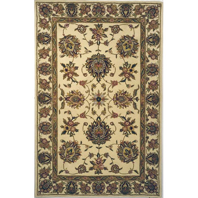 Raubsville Traditions Wool Pile Floral Rug