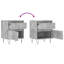 Rowlands 40cm W Metal Bedside Table-1431370447