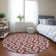 Kaylani Flatweave Washable Geometric Indoor / Outdoor Rug