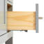 Meuble-lavabo simple 36 po avec plateau en marbre blanc de Carrare Macnair-85364016