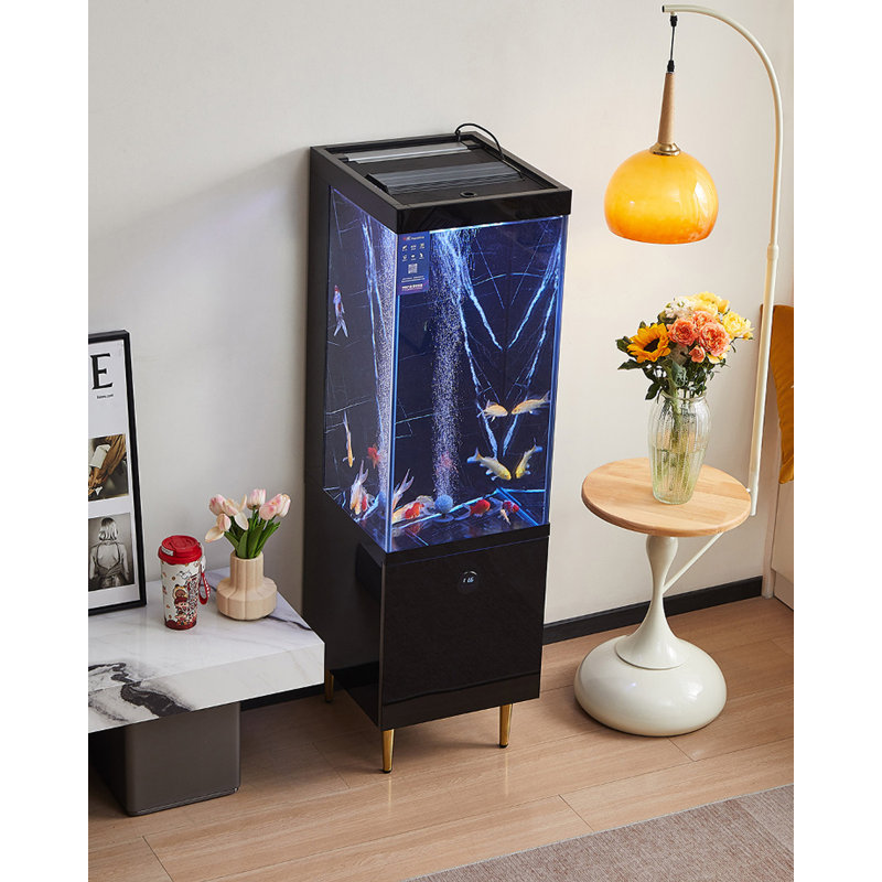 Réservoir d'aquariums verticaux en verre ultra-transparent Modern Modern