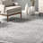 Zayan Moroccan Power Loom Performance Light Gray Rug-1530228216