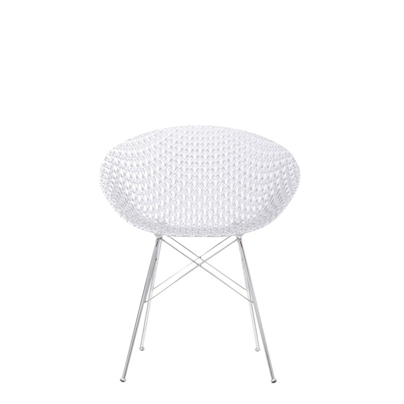 Smatrik Chair 4 Legs Cryst./Chrome