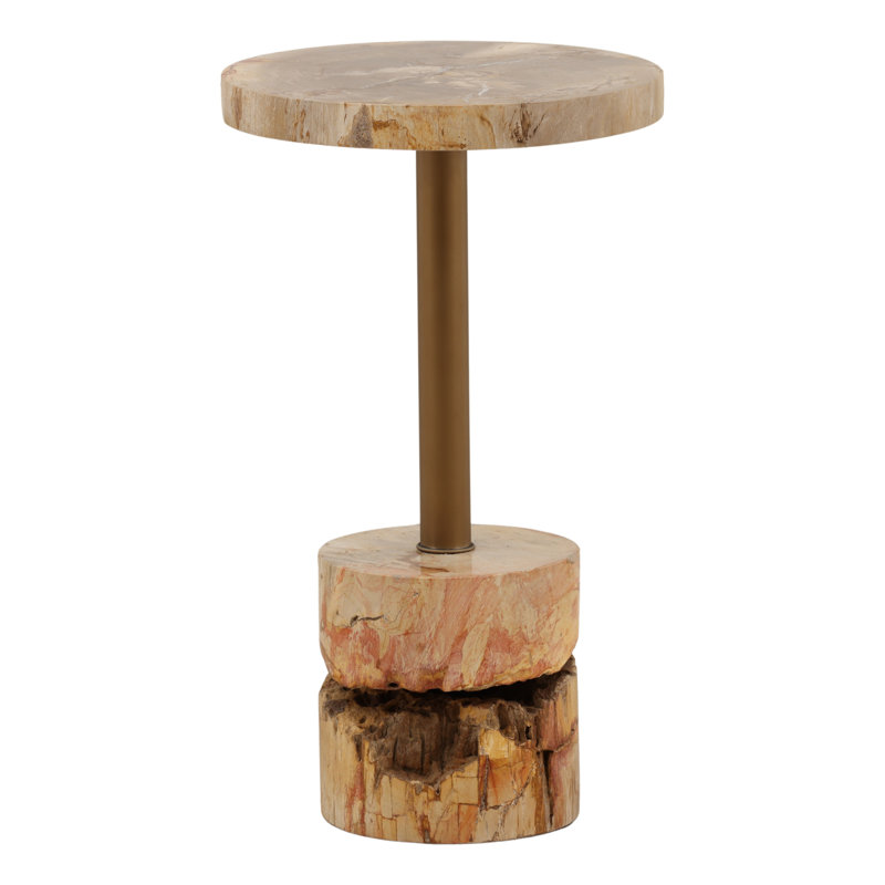 Table d'appoint Calvus clair naturel