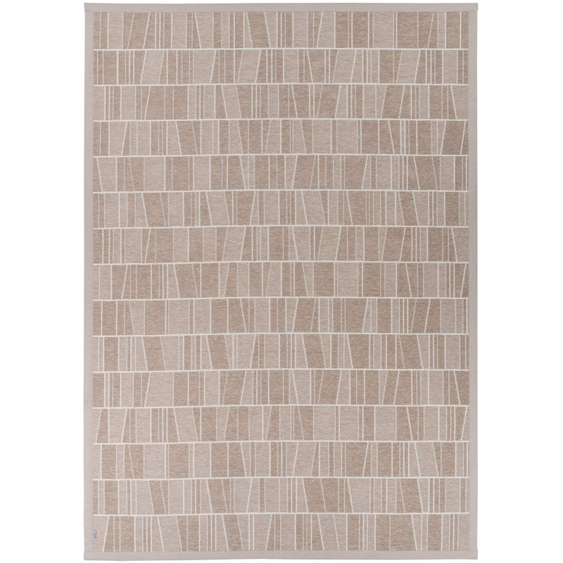 Steen Hand Woven Beige Indoor Rug, Rectangle 140 x 200cm