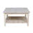 Nerseh Solid Wood Top Coffee Table