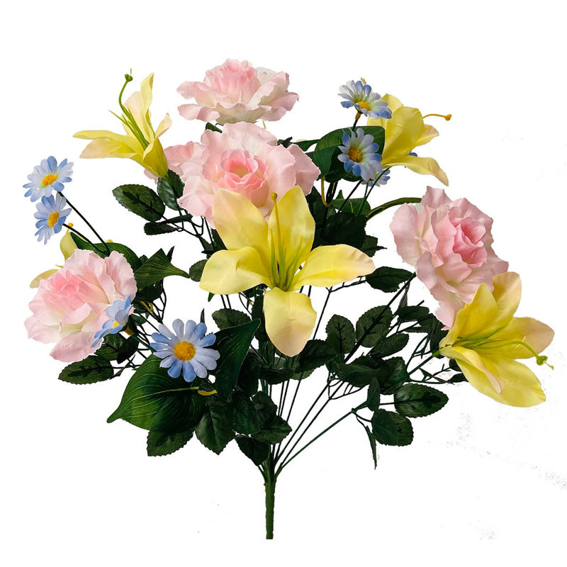 Mixed Assortment Arrangement, Pink/Yellow/Blue