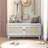 Boho Rattan Entryway Bench With Storage-1412796747