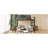 Loft Bed With Ladder, Metal Loft Bed With Storage Shelves, High Loft Bed