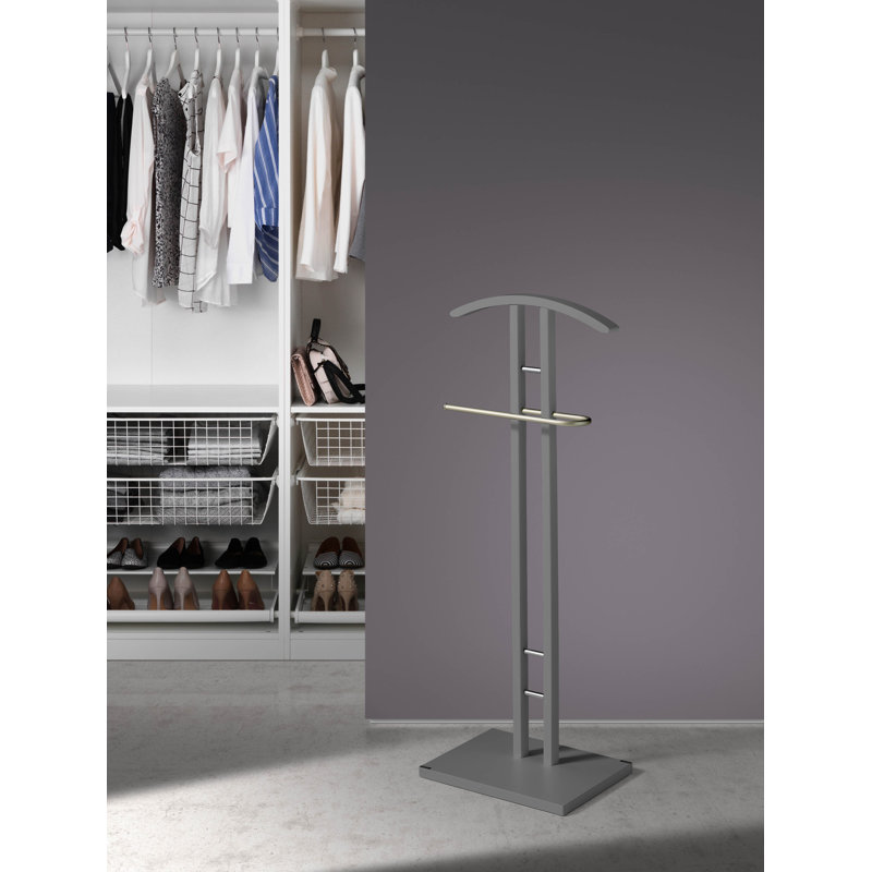 Rives Freestanding Valet Stand, Oak