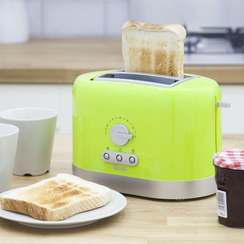 2 Slice Toaster, Lime