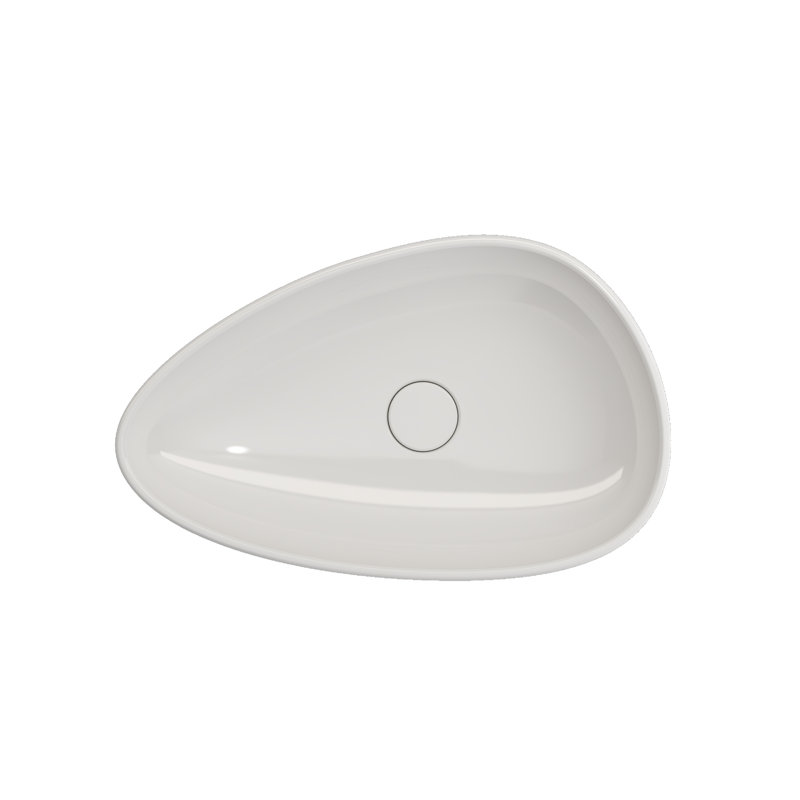 Etna 22.8'' L Bathroom Sink, White