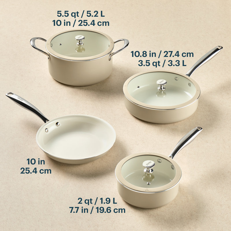 Pyrex® Ceramic Cookware 7-pc Set, 7 Piece Set