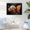 «Pink Butterfly Fish Ocean Dance» - art mural poisson papillon