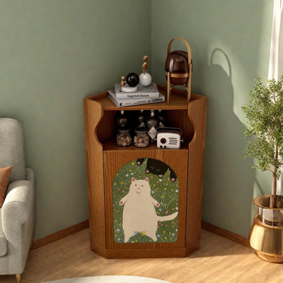 Armoire de rangement Armoire de coin multifonctionnelle.