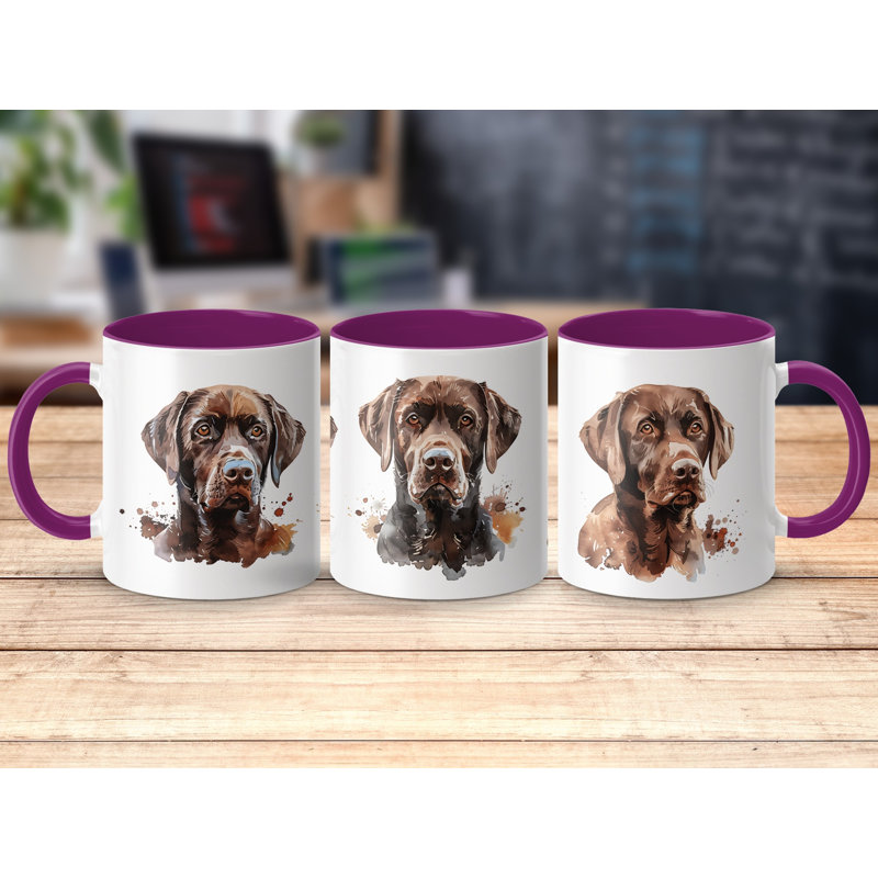 Mug, Purple, 3