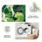 1PC Abstract Thick Green White Oil Painting Impasto Texture area rugs for Living Room, Soft and Comfortable, Suitable for all seasons, easy-to-maintain, machine washable Indoor floor mat, Under Table Farmhouse suitable for dining room, bedroom,-1391902650