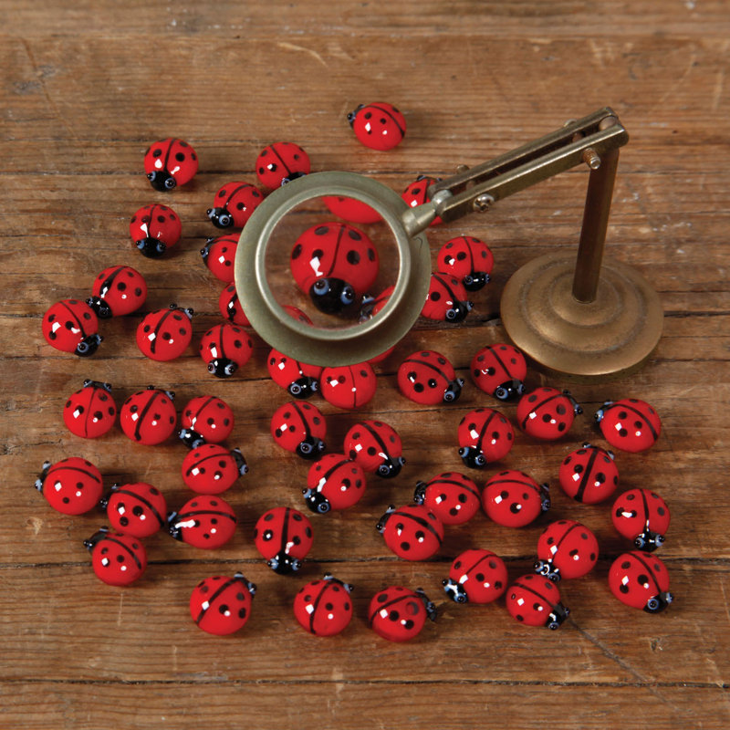 Latarshia Glass Ladybug
