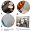 Oiseaux orange et bleus sur un arbre en fleurs - Art mural oiseau-919193209-919193186