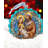 4'' Glass Hanging Figurine Ornament