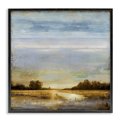  «Sun Reflection Landscape», estampe numérique par Chris Donovan