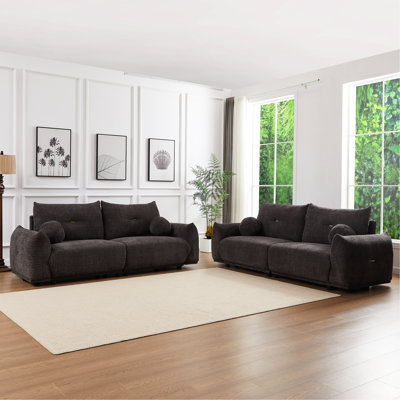 2 Lamb's Wool Office - And Comfortable For Workspaces With 8 Rubber Feet Gray