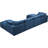 Atis Velvet U-Shaped Sectional Reversible-1867650542