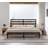 Mayghan  Platform Bed Frame with Wooden Headboard and Footboard-2021272590-2021272588