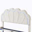 Ensemble de chambre à coucher 2 pièces, lit plateforme tapissier avec repose-pieds DEL-186294659-186294719