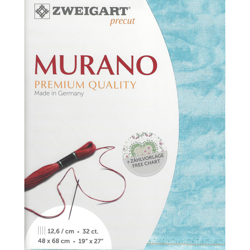 Prédécoupé Zweigart Murano 32 pièces Country Atlantic 3984/5439