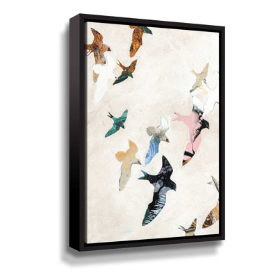 " Abstract Birds 2 " Painting Print