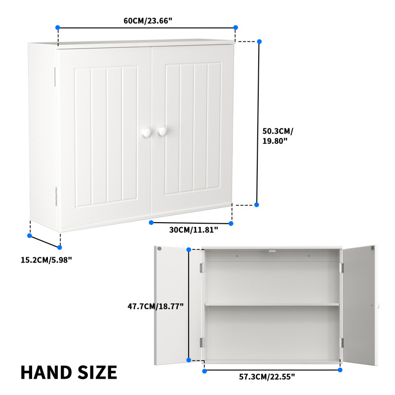 Lutz Bathroom Cabinet