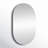 Keiko Aluminum Oval Wall Mirror