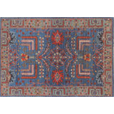 Traditional One-of-a-Kind Rectangle 3'5" X 4'11" Hand Knotted Area Rug