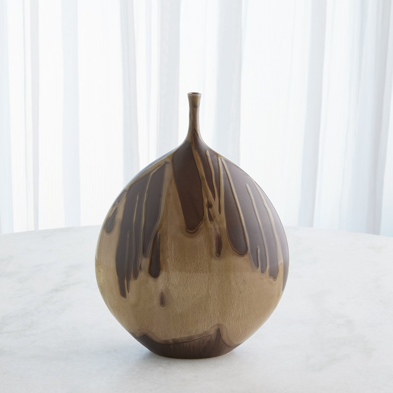 Splash Bottle-Umber-Med, 15.75" H x 11.5" W x 6.25" D