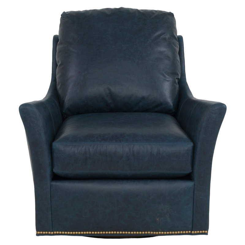 Fauteuil oscillant pivotant à bras évasé, 9401 Ivoire