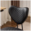Fauteuil pivotant en cuir synthétique réglable H 31,5 po x P 26,38 po x H 38,19 po ModaForm Home