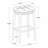 Bartonville Counter & Bar Solid Wood Backless Stool with Upholstered Seat-18674082-111051092