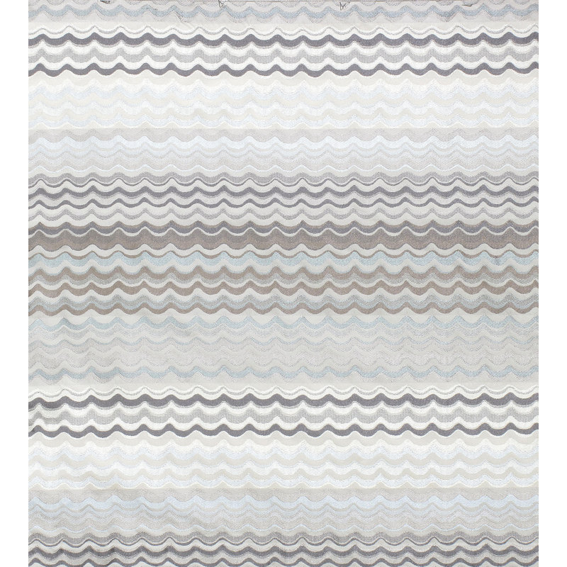 Tissu en soie New Wave, Patine argentée