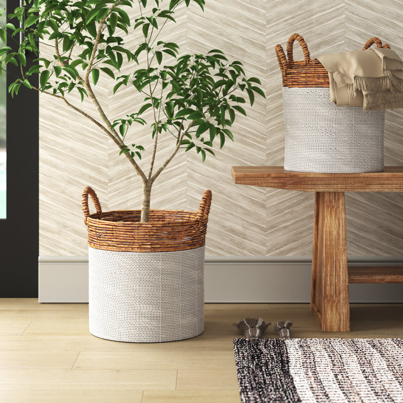 Joss & Main Seagrass Decorative Basket
