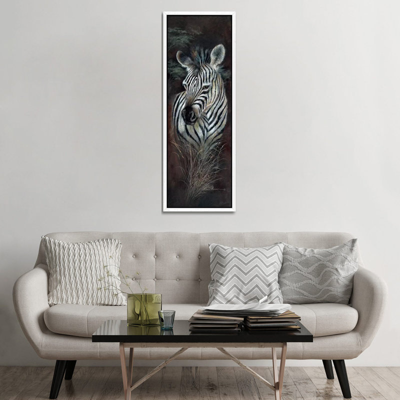 Striped Innocence by Ruane Manning - Panoramic Gallery-Wrapped Canvas Giclée on Canvas, 152.4 cm H x 50.8 cm W
