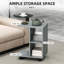 35cm W Manufactured Wood Bedside Table-1393985857