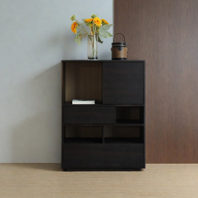 Italian style light luxury bookcase