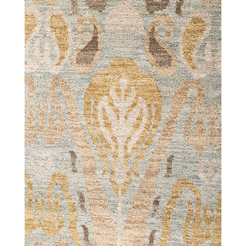 Overdyed One-of-a-Kind 8' x 10'1" Hand Knotted Area Rug