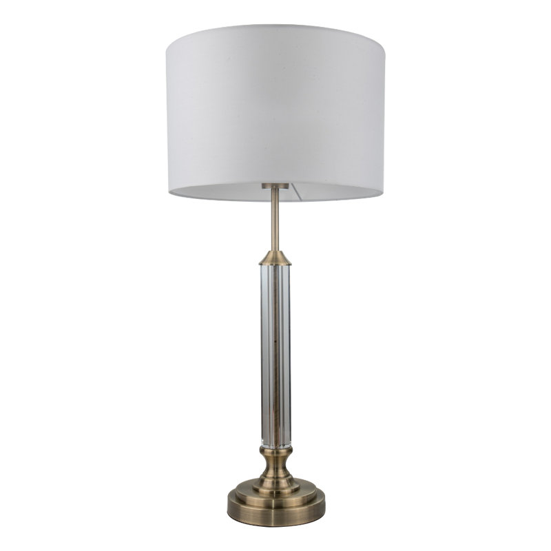 Jenette Metal Lamp Base Lamp, Gold