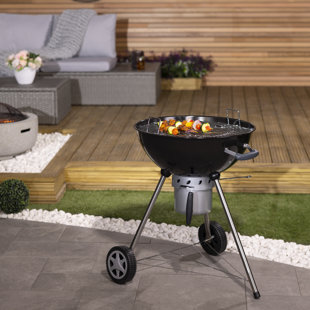 Charles Bentley 70cm W Kettle Charcoal Grill