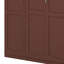 Lit plateforme pliable en bois avec garde-robe et tablette de rangement-189525055