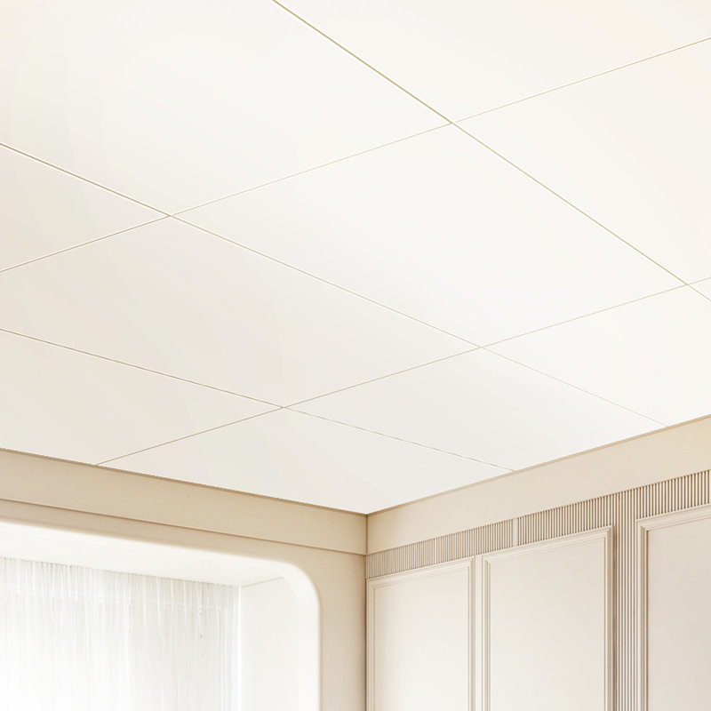 61cm L x 121.9cm W Smooth PVC Drop-In Ceiling Tile