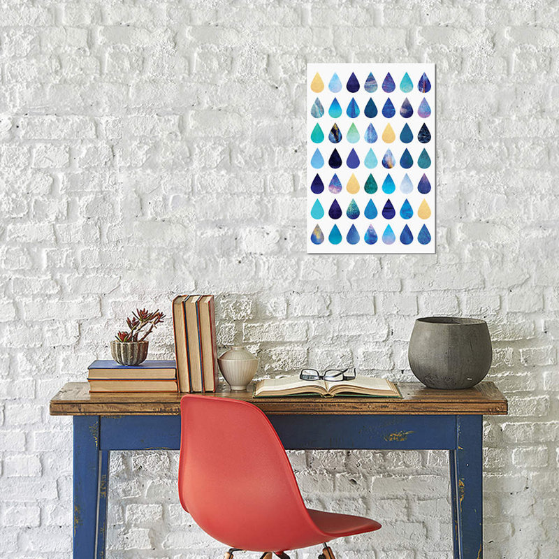 Rain by Elisabeth Fredriksson - Wrapped Canvas Print, 101.6 cm H x 66.04 cm W x 1.91 cm D